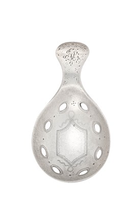 Lot 2016 - A George III Silver Caddy-Spoon