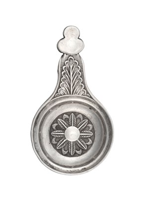 Lot 2021 - A George III Silver Caddy-Spoon