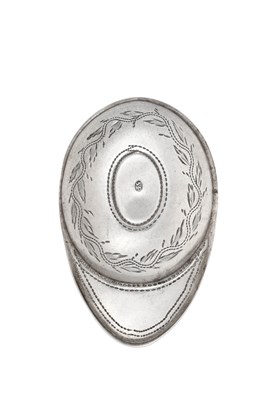 Lot 2020 - A George III Silver Caddy-Spoon