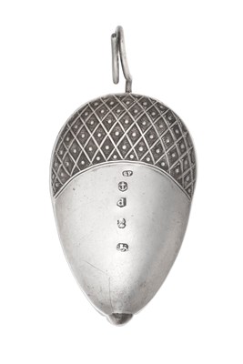 Lot 2029 - A George III Silver Caddy-Spoon