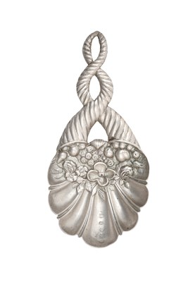 Lot 2055 - A George III Sliver Caddy-Spoon