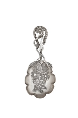 Lot 2065 - A Victorian Silver Caddy-Spoon