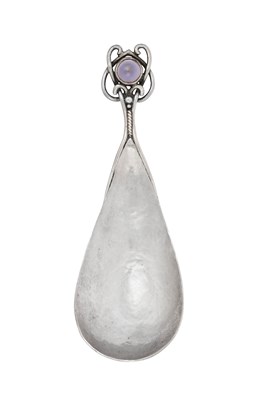 Lot 2068 - An Arts and Crafts Silver Caddy-Spoon
