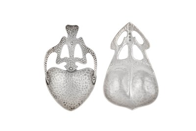 Lot 2074 - Two Edward VII Silver Caddy-Spoons