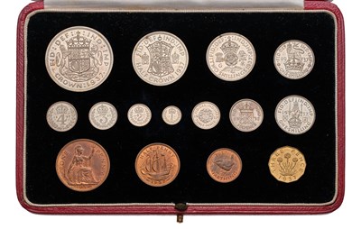 Lot 385 - George VI, 'Coronation' Proof Set 1937, 15...