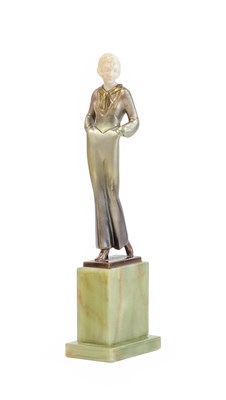 Lot 615 - Josef Lorenzl (Austrian, 1892-1950): An Ivory...