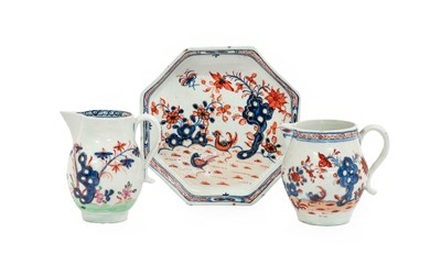 Lot 6 - A Lowestoft Porcelain Teapot Stand, circa 1780,...