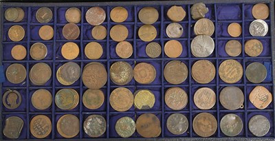 Lot 87 - Assorted 18th and 19th-Century Copper Coins,...