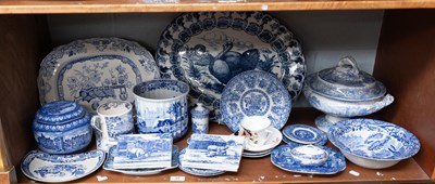 Lot 37 - A Collection of Transfer Printed Pottery,...