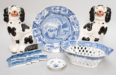 Lot 80 - A Collection of English Pottery, including an...