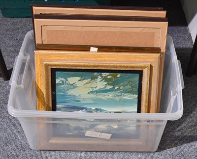 Lot 1017 - John Middleton (20th Century) "Winter Moorland"...