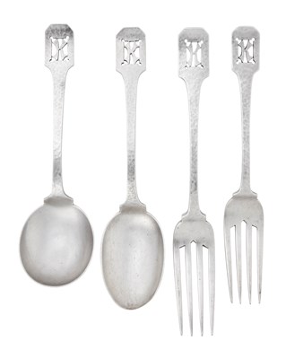 Lot An American Silver Table-Service