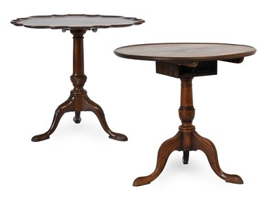 Lot 521 - A George III Provincial Mahogany Tilt-Top...