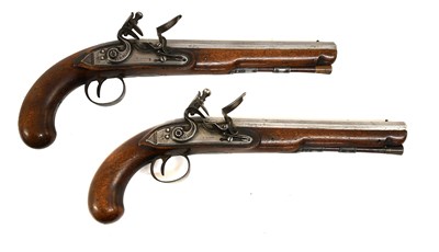 Lot 381 - A Pair of Late 18th Century Flintlock Duelling...