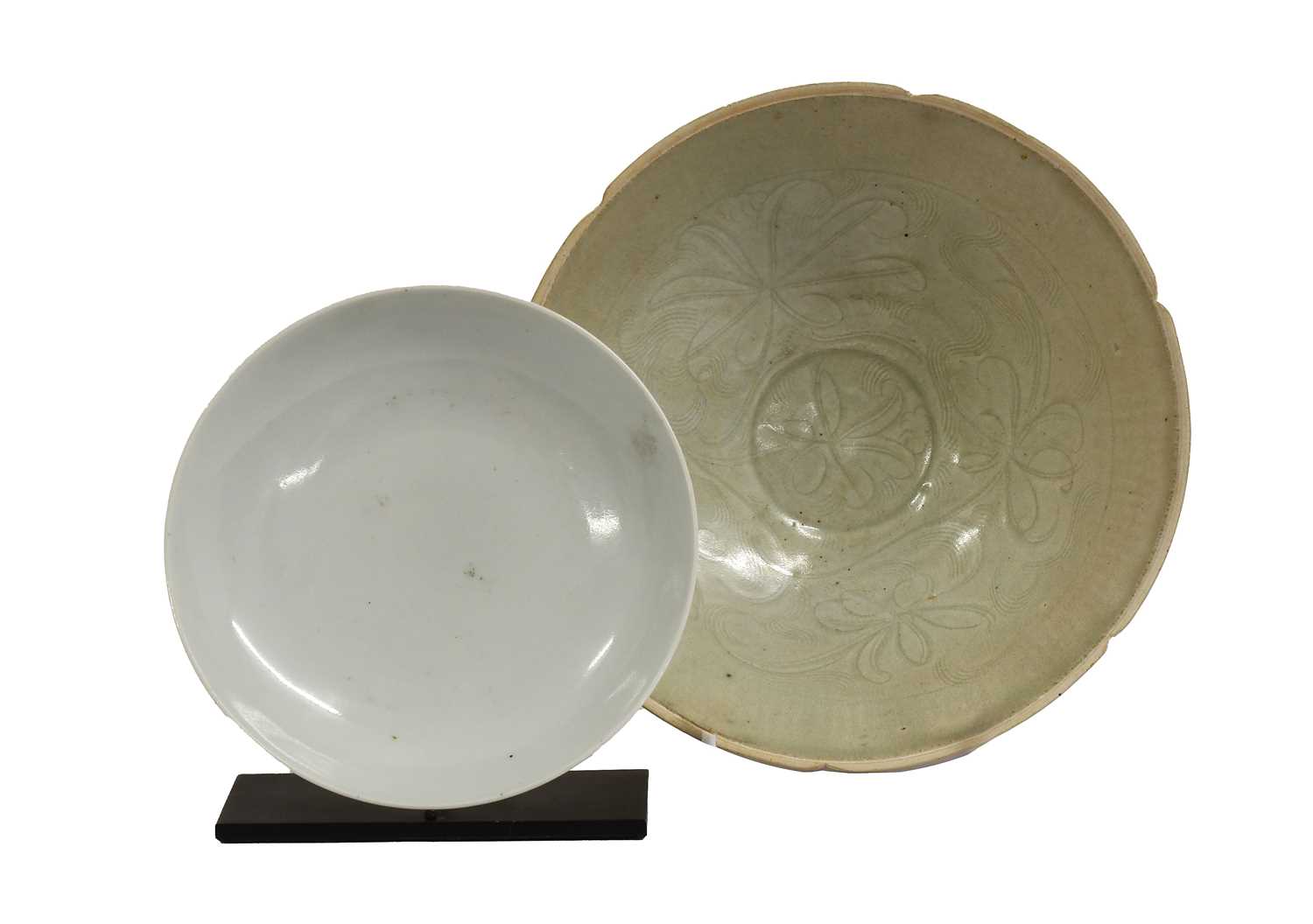 Lot 52 - A Chinese Qingbai Glazed Bowl, probably Song...