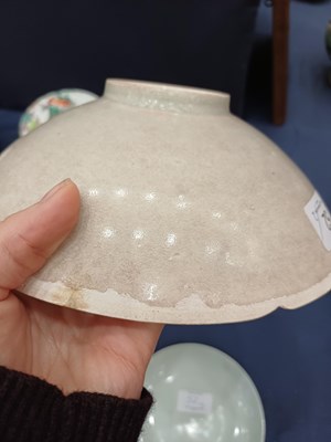 Lot 52 - A Chinese Qingbai Glazed Bowl, probably Song...