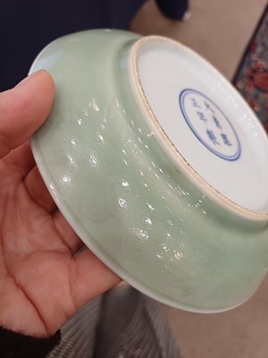 Lot 52 - A Chinese Qingbai Glazed Bowl, probably Song...