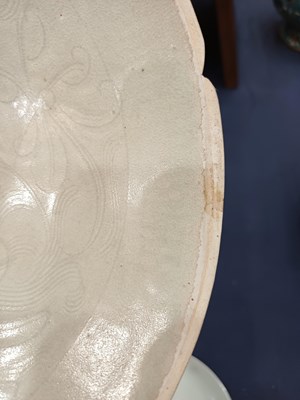 Lot 52 - A Chinese Qingbai Glazed Bowl, probably Song...