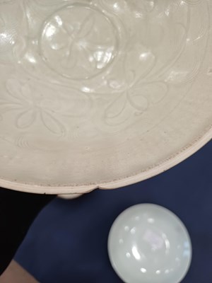 Lot 52 - A Chinese Qingbai Glazed Bowl, probably Song...