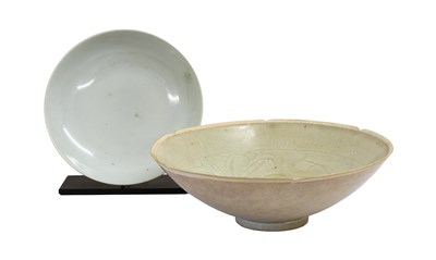 Lot 52 - A Chinese Qingbai Glazed Bowl, probably Song...