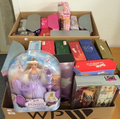 Lot 204 - Assorted Barbie Collaboration Dolls in...