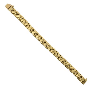 Lot 2208 - An 18 Carat Gold Bracelet, by Tiffany & Co. of...