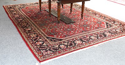Lot 360 - Hosseinabad Carpet, the strawberry field with...