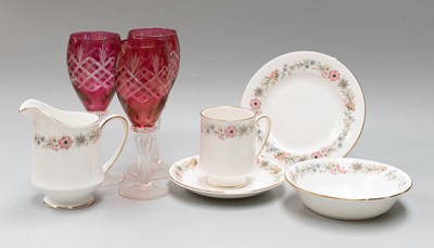 Lot 85 - A Part Paragon Dinner Service and six...