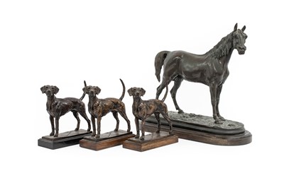 Lot 102 - After Pierre-Jules Mêne (1810-1879): A...