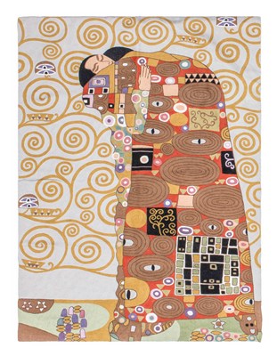 Lot 652 - Kashmiri Handmade Chainstitch Wool Rug, after...