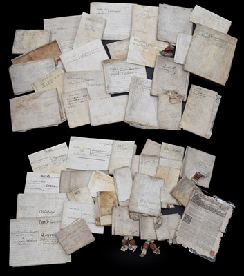 Lot 2135 - Yorkshire - Manuscript Documents. A collection...