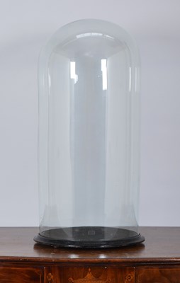 Lot Glass Dome: A Very Large Period Circular Glass...