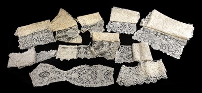 Lot 2155 - Late 19th Century Lace comprising two Honiton...