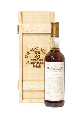 Lot 3177 - The Macallan 25 Years Old Anniversary Malt, A...