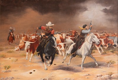 Lot 468 - Attributed to Wilfred Bailey (20th Century)...