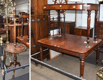 Lot 567 - A Victorian Mahogany Dining Table, 119cm by...