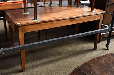 Lot 564 - A Continental Fruit Wood Farmhouse Kitchen...