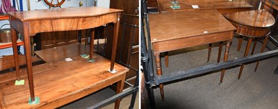 Lot 563 - Three 19th Century Maqhogany Tables,...