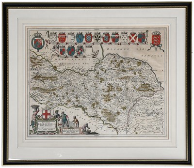 Lot 172 - Blaeu (J.). Ducatus Eboracensis Pars Borealis,...