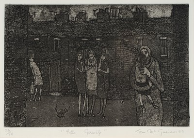 Lot 11 - Tom McGuinness (1926-2006) "Idle Gossip"...