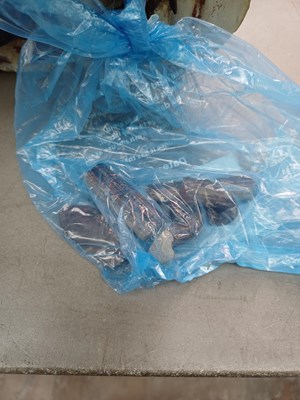 Lot 53 - A Chinese Architectural Tile Panel, in Ming...