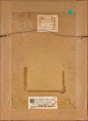 Lot 1002 - Sir Max Beerbohm NEAC, NPS (1872-1956)...