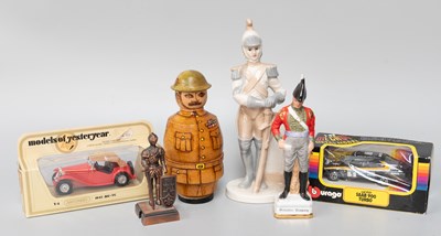 Lot 111 - Various Ceramic, Wooden and Other Model...