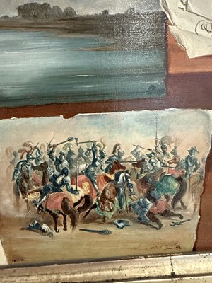 Lot 1058 - Carlo Corsetti (19th Century) Italian Trompe l'...