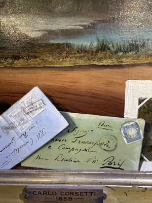 Lot 1058 - Carlo Corsetti (19th Century) Italian Trompe l'...