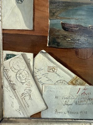 Lot 1058 - Carlo Corsetti (19th Century) Italian Trompe l'...