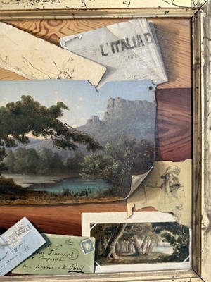Lot 1058 - Carlo Corsetti (19th Century) Italian Trompe l'...