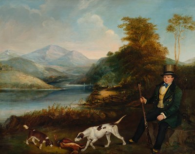 Lot 1047 - Follower of Benjamin Marshall (1768-1834)...