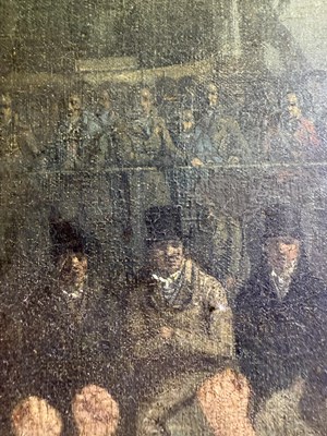 Lot 1065 - British School (19th Century) "Fight between...