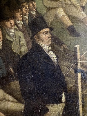 Lot 1065 - British School (19th Century) "Fight between...